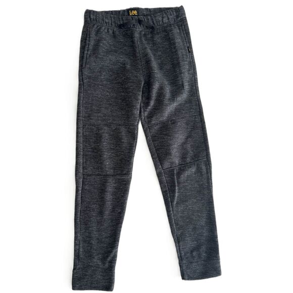 Lee Dark Charcoal Gray Sweatpants Drawstring Waist Size M (10/12) - Picture 3 of 3